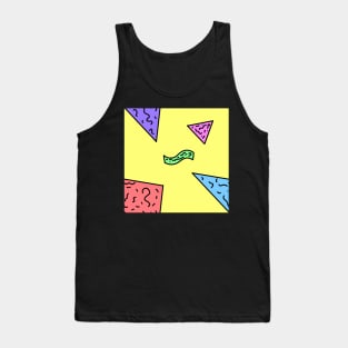 Retro 80s Pattern Tank Top